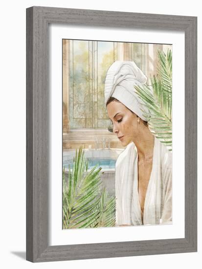 Serenity Time 2-Kimberly Allen-Framed Art Print