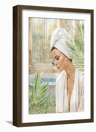 Serenity Time 2-Kimberly Allen-Framed Art Print