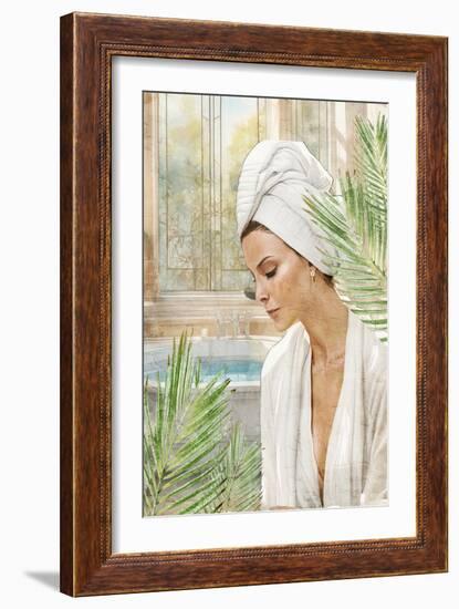 Serenity Time 2-Kimberly Allen-Framed Art Print