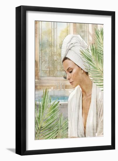 Serenity Time 2-Kimberly Allen-Framed Art Print