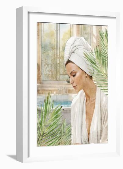 Serenity Time 2-Kimberly Allen-Framed Art Print