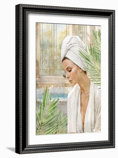 Serenity Time 2-Kimberly Allen-Framed Art Print