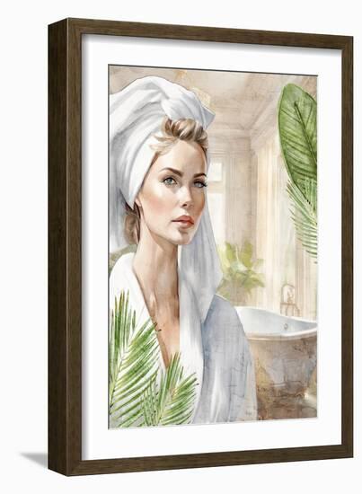 Serenity Time 3-Kimberly Allen-Framed Art Print