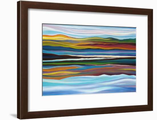 Serenity-Hyunah Kim-Framed Art Print