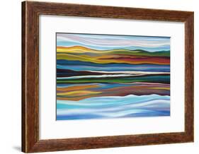 Serenity-Hyunah Kim-Framed Art Print