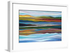 Serenity-Hyunah Kim-Framed Art Print