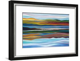 Serenity-Hyunah Kim-Framed Art Print