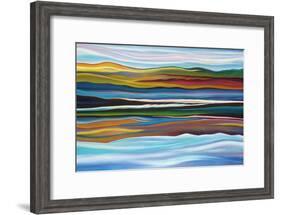 Serenity-Hyunah Kim-Framed Art Print