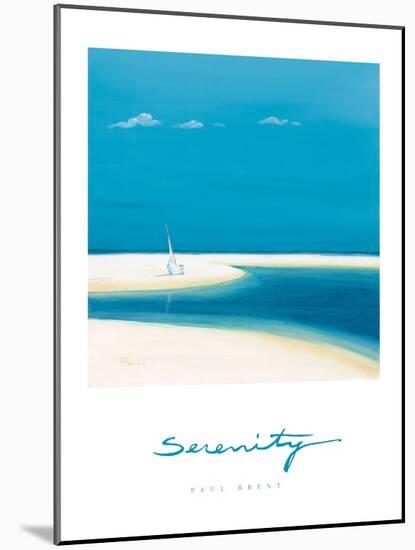 Serenity-Paul Brent-Mounted Art Print