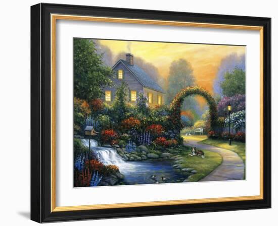 Serenity-John Zaccheo-Framed Giclee Print