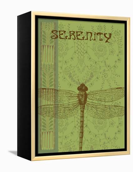 Serenity-Ricki Mountain-Framed Stretched Canvas