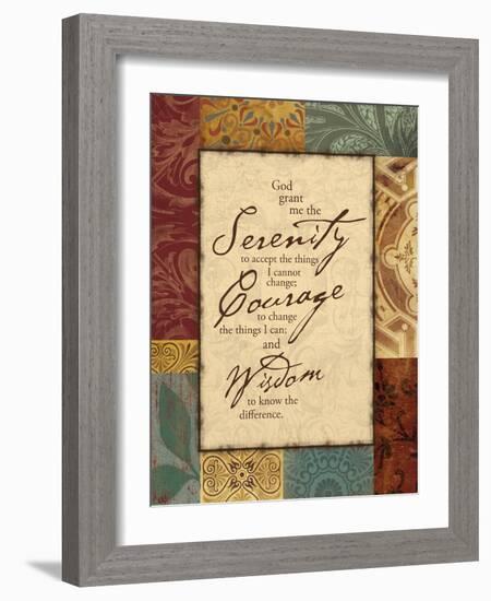 Serenity-Jace Grey-Framed Art Print