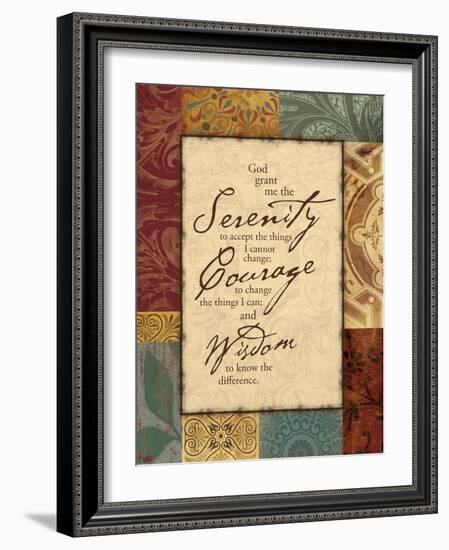 Serenity-Jace Grey-Framed Art Print