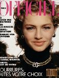 L'Officiel, September 1989 - Tanya-Serge Barbeau-Premium Giclee Print