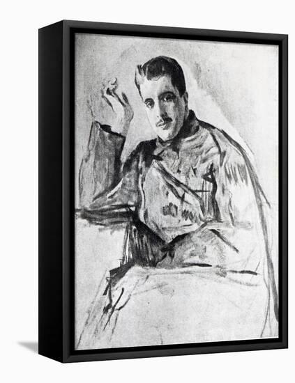 Serge Diaghilev, 1904-Valentin Aleksandrovich Serov-Framed Premier Image Canvas