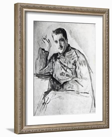 Serge Diaghilev, 1904-Valentin Aleksandrovich Serov-Framed Giclee Print