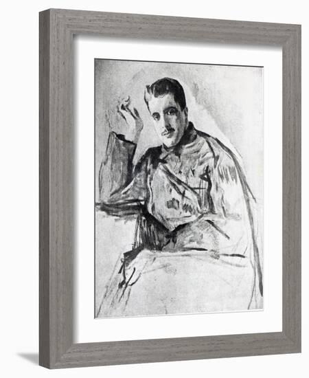 Serge Diaghilev, 1904-Valentin Aleksandrovich Serov-Framed Giclee Print