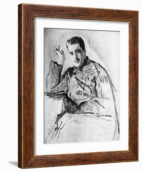 Serge Diaghilev, 1904-Valentin Aleksandrovich Serov-Framed Giclee Print