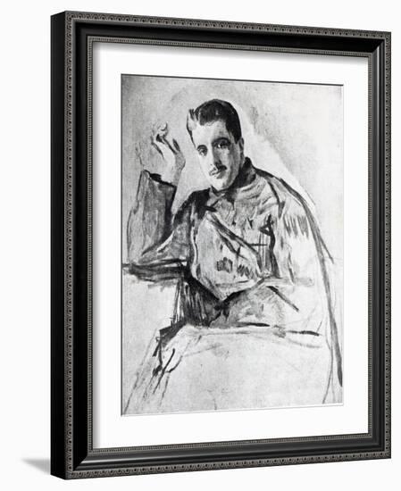 Serge Diaghilev, 1904-Valentin Aleksandrovich Serov-Framed Giclee Print