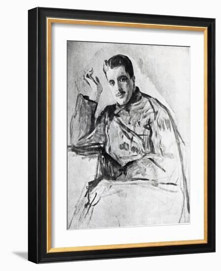 Serge Diaghilev, 1904-Valentin Aleksandrovich Serov-Framed Giclee Print