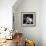 Serge Gainsbourg Smoking-DR-Framed Photographic Print displayed on a wall