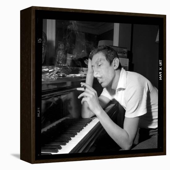 Serge Gainsbourg Smoking-DR-Framed Premier Image Canvas