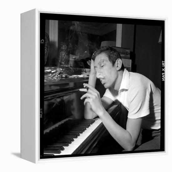 Serge Gainsbourg Smoking-DR-Framed Premier Image Canvas