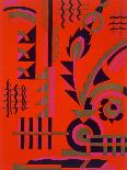 Design from 'Nouvelles Compositions Decoratives', Late 1920S (Pochoir Print)-Serge Gladky-Mounted Giclee Print