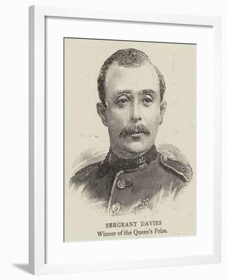 Sergeant Davies-null-Framed Giclee Print