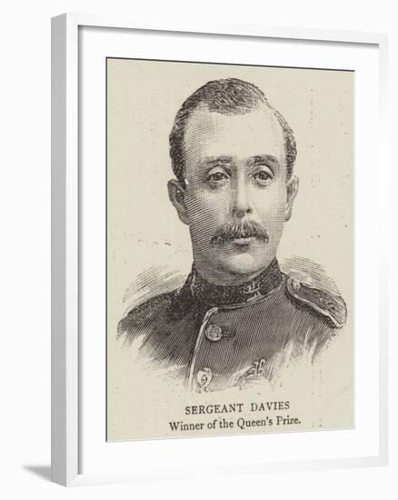 Sergeant Davies-null-Framed Giclee Print