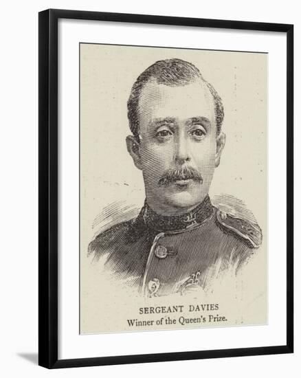 Sergeant Davies-null-Framed Giclee Print