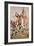 Sergeant Ewart Capturing the Eagle at Waterloo-William Barnes Wollen-Framed Giclee Print