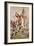 Sergeant Ewart Capturing the Eagle at Waterloo-William Barnes Wollen-Framed Giclee Print