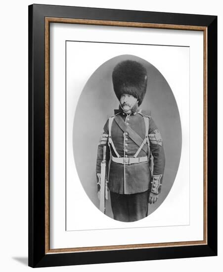 Sergeant Walls, Grenadier Guards, 1876-null-Framed Giclee Print