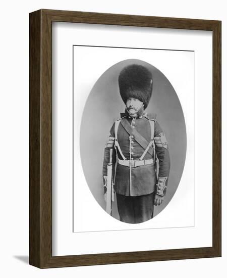 Sergeant Walls, Grenadier Guards, 1876-null-Framed Giclee Print