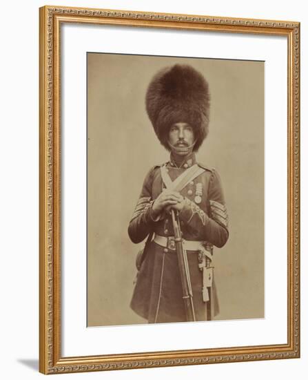 Sergeant William Powell, Grenadier Guards-Joseph Cundall and Robert Howlett-Framed Premium Photographic Print