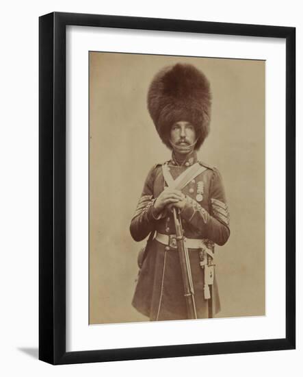 Sergeant William Powell, Grenadier Guards-Joseph Cundall and Robert Howlett-Framed Photographic Print