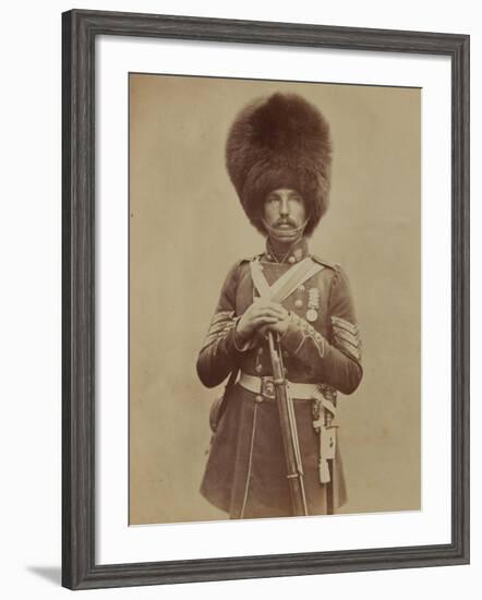 Sergeant William Powell, Grenadier Guards-Joseph Cundall and Robert Howlett-Framed Photographic Print