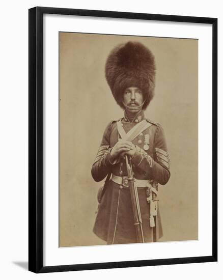 Sergeant William Powell, Grenadier Guards-Joseph Cundall and Robert Howlett-Framed Photographic Print