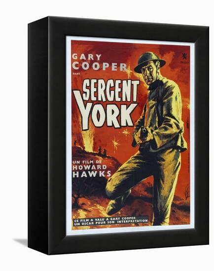 Sergeant York, 1941, Directed by Howard Hawks-null-Framed Premier Image Canvas