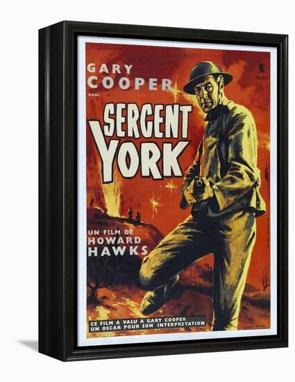 Sergeant York, 1941, Directed by Howard Hawks-null-Framed Premier Image Canvas