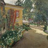 Moscow Street, 1922-Sergei Arsenyevich Vinogradov-Framed Giclee Print