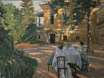 In a Country Estate, 1910-Sergei Arsenyevich Vinogradov-Giclee Print