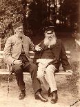 Yakov Polonsky and Afanasy Fet, Russian Poets, C1890-Sergei Dmitrievich Botkin-Photographic Print