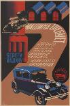 Take Care of Your Car, 1930-Sergei Dmitrievich Igumnov-Giclee Print