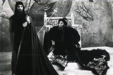 Scene from the Film  Bezhin Meadow  by Sergei Eisenstein by Anonymous. Photograph, 1937. Private Co-Sergei Eisenstein-Framed Giclee Print