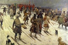 Military Campaign of the Russians in the 16th Century, 1903-Sergei Ivanov-Mounted Giclee Print