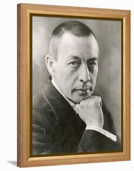 Sergei Rachmaninov Russian Composer-null-Framed Premier Image Canvas