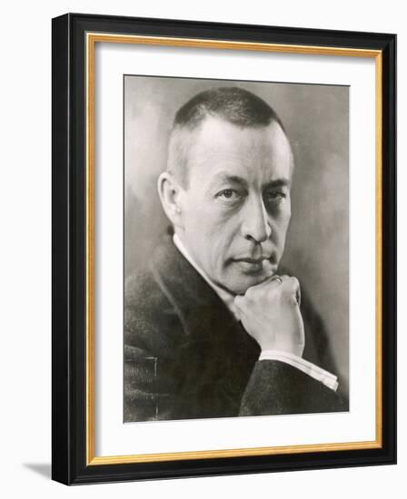 Sergei Rachmaninov Russian Composer-null-Framed Premium Photographic Print
