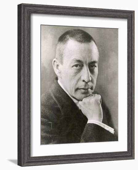 Sergei Rachmaninov Russian Composer-null-Framed Photographic Print